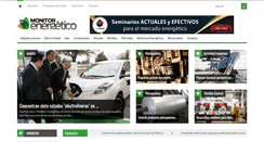 Desktop Screenshot of monitorenergetico.com.mx