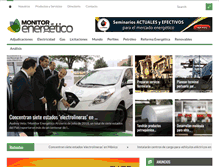 Tablet Screenshot of monitorenergetico.com.mx